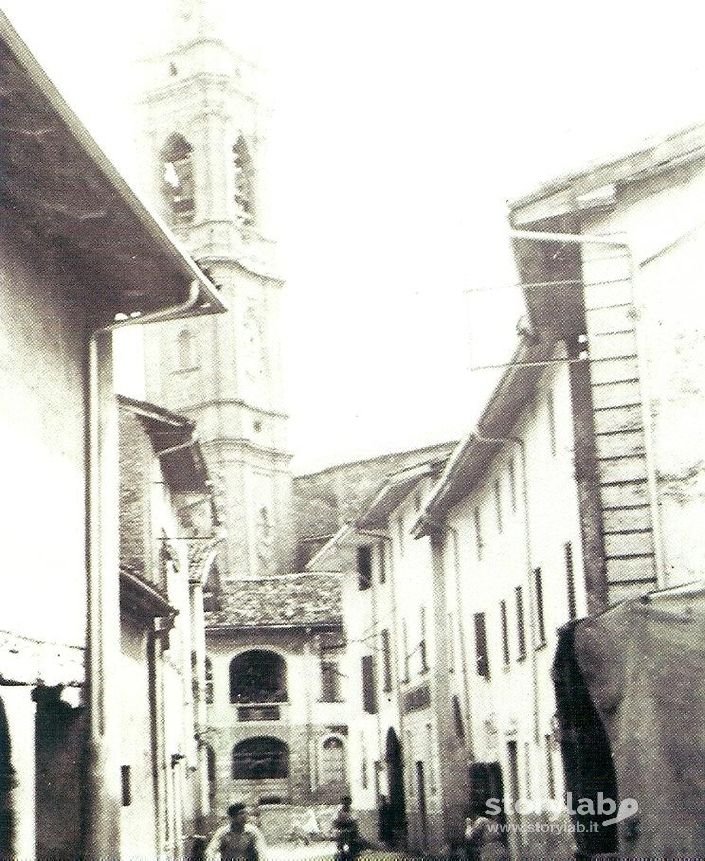 Via Mazzini Osio Sopra Anni 50