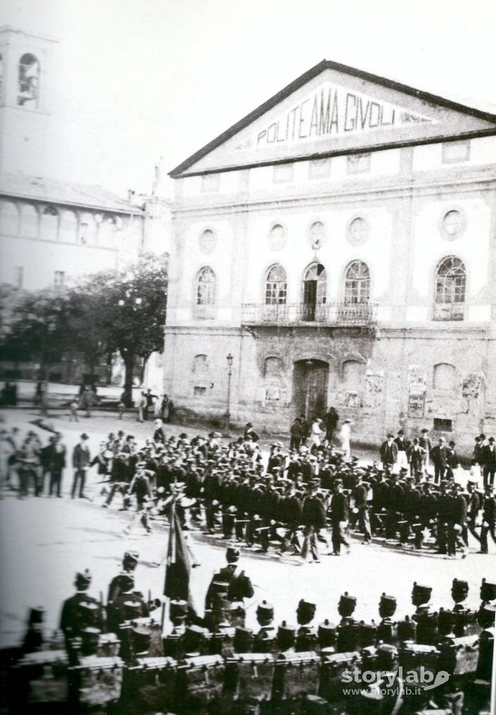 Parata Militare In Piazza Baroni(1897)