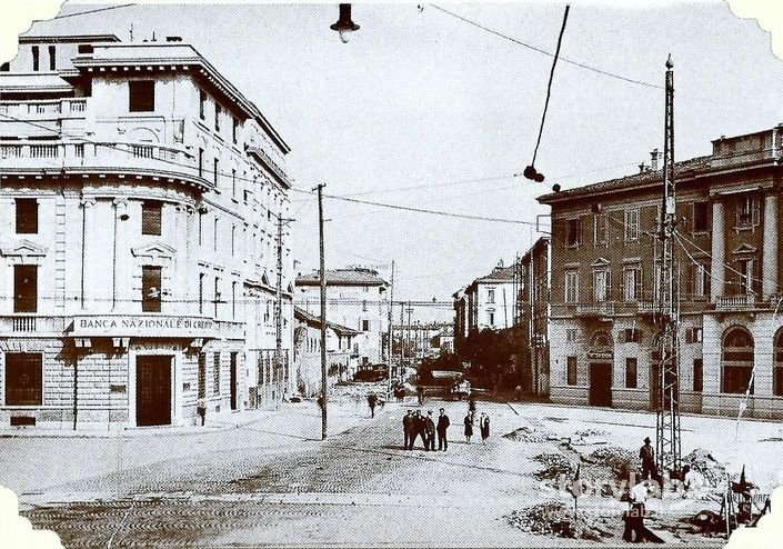 Via Di Circonvallazione(Oggi Via Camozzi)  Inizio 900