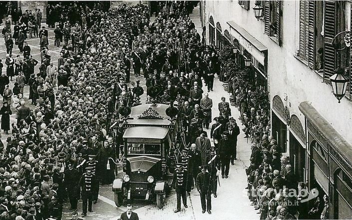 Funerali Del Vescovo Marelli Nel 1936