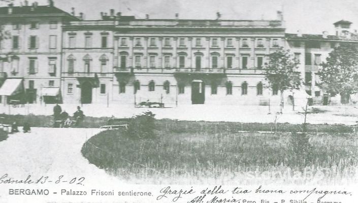 Sentierone E Palazzo Frizzoni 1902