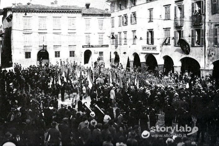 Inaugurazione Monumento A Garibaldi 1922