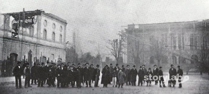 Demolizione Politeama Givoli E Costruzione Teatro Nuovo 1897