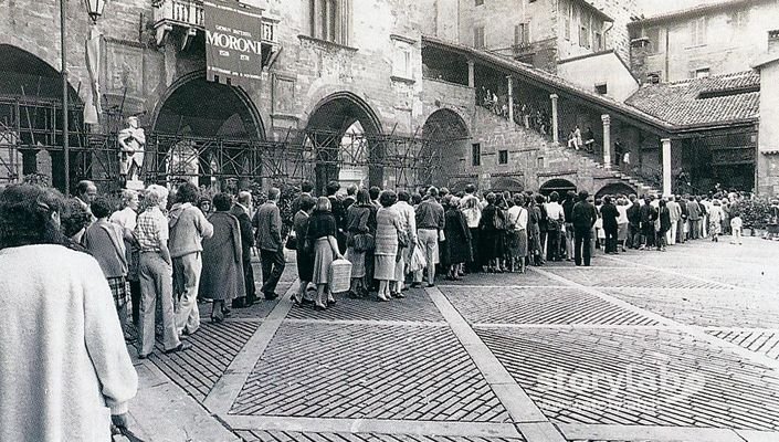 Inaugurazione Mostra Sul Moroni 1979