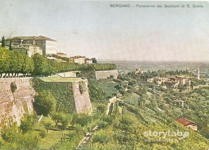 Bastioni S.Grata A Colori 1906