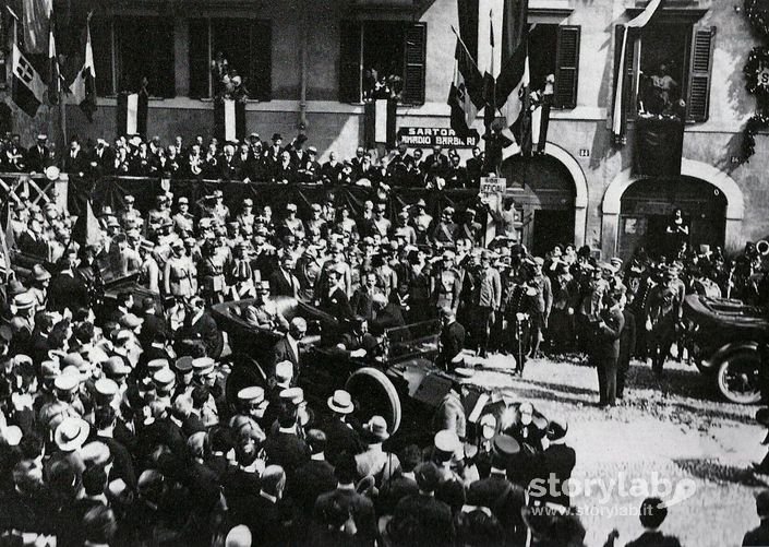 Termine Dell'Inaugurazione Monumento Agli Alpini In S..Tomaso 1922