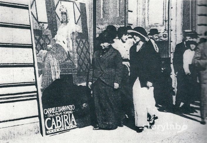 Il Cinema Al Teatro Donizetti 1914