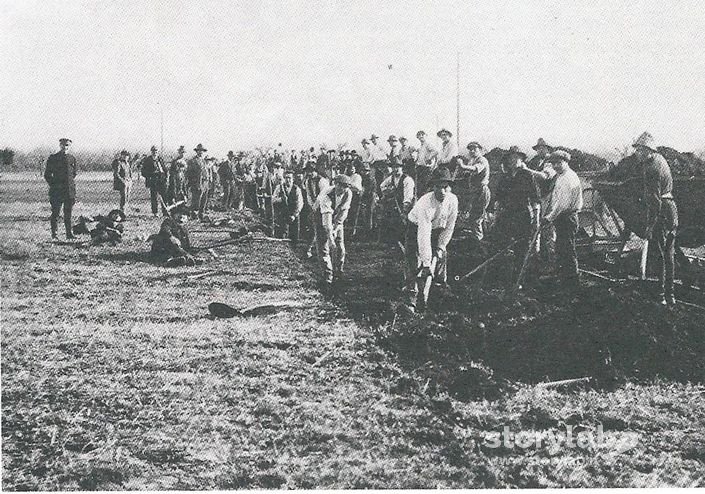 Inizio Dei Lavori Per L'Autostrada Bg-Mi Nell'Ottobre 1925