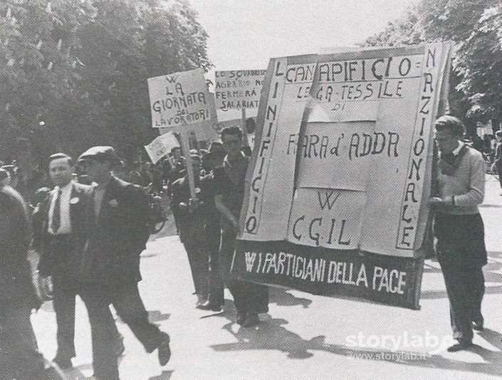 Manifestazione 1° Maggio Immediato 2° Dopoguerra