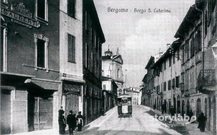 Tram In Borgo S. Caterina 1910