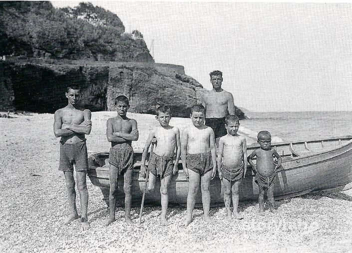 Bambini Bergamaschi All'Ospizio Marino Di Varazze(Anni 30)