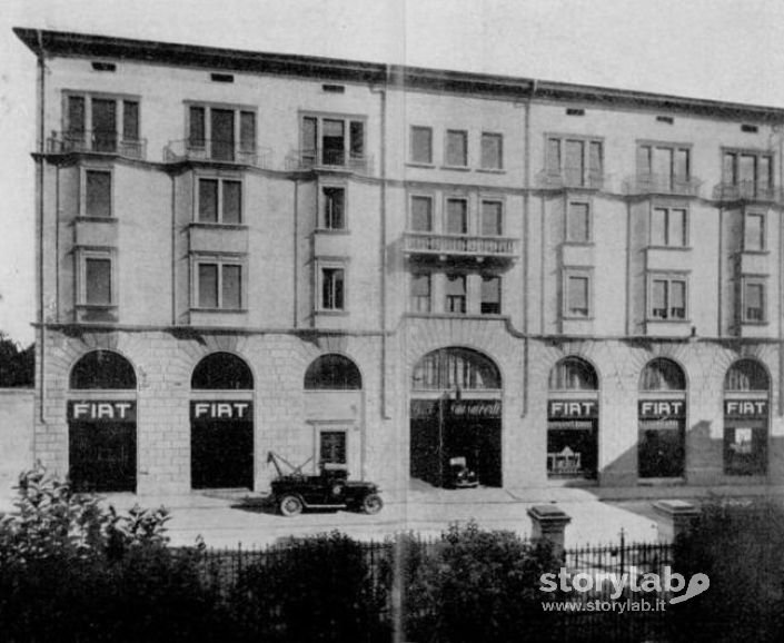 Garage Fiat In Via Verdi 27 Nel  1933