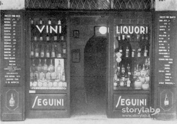 Succursale In Piazza Pontida Vini Seguini 1938