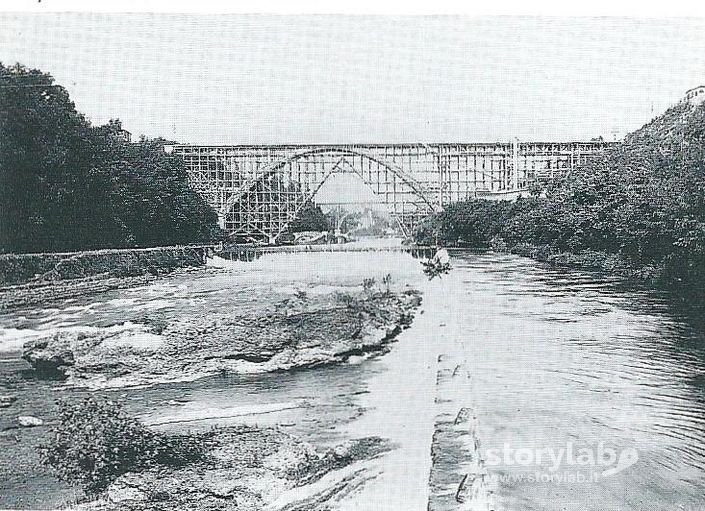 Costruzione Ponte Sull'Adda A4 Bg-Mi 1926