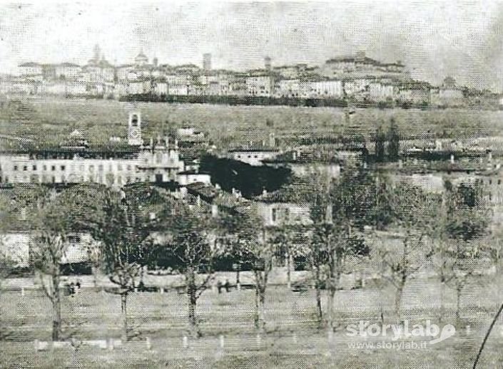 Bergamo Dal Teatro Riccardi Prima Del  1873