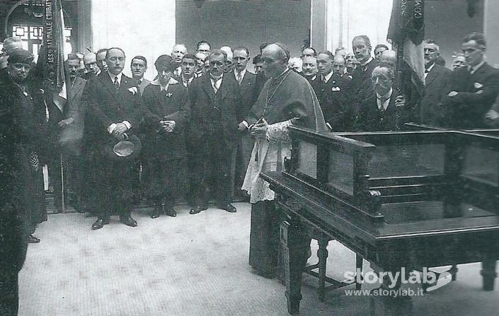 Inaugurazione Credito Bergamasco 1928