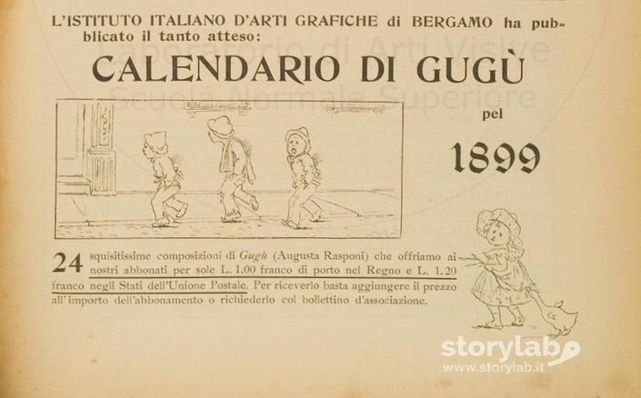 Calendario Di Gugù 1899