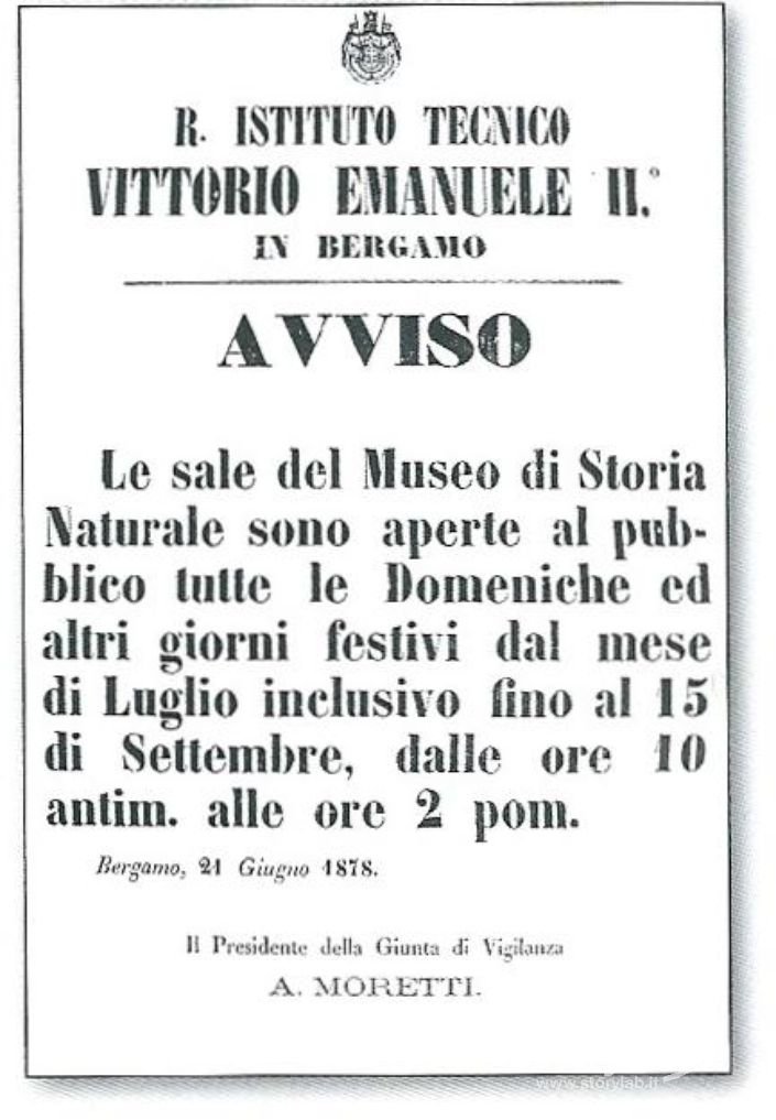 Museo Di Scienze Presso L'Istituto Tecnico 1878