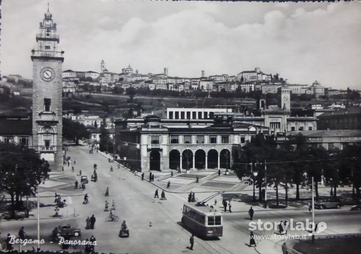 Panorama Di Bergamo 1955