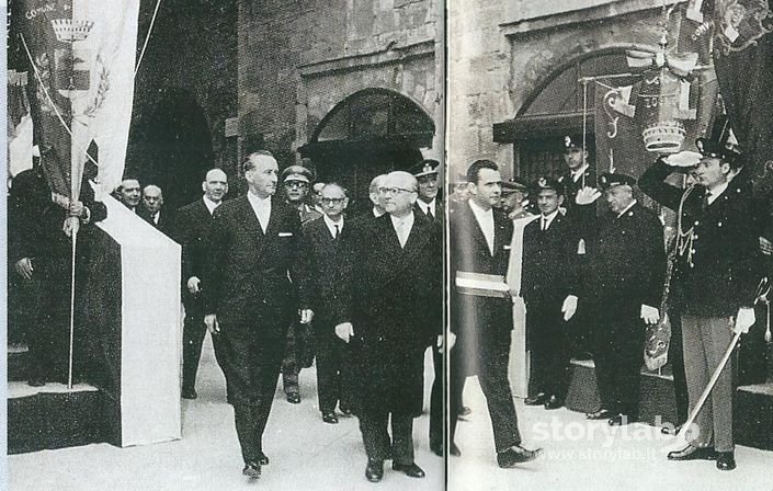 Presidente Gronchi A Bergamo 