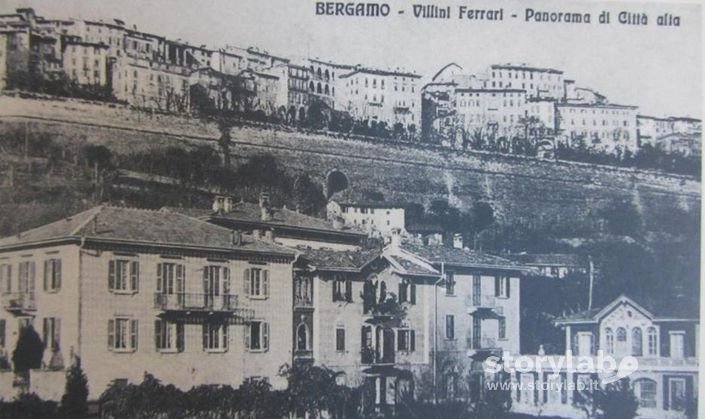 Panorama Città Alta E Villini Ferrari