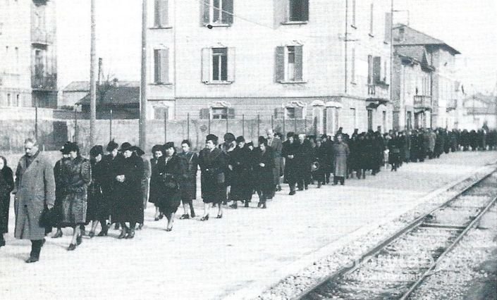 Via San Bernardino In Zona Gres Nel 1943