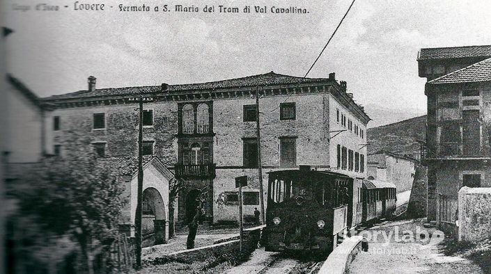 Tramvia  Val Cavallina(Fermata Di S.Maria A Lovere)