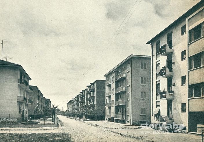 Nuovo Quartiere A Bergamo Anni 50