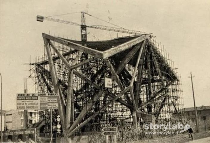 Chiesa Di Longuelo In Costruzione 1965/66