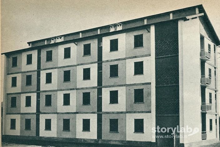 Casa Dei Profughi Dalmati In Viale Venezia Anni 50