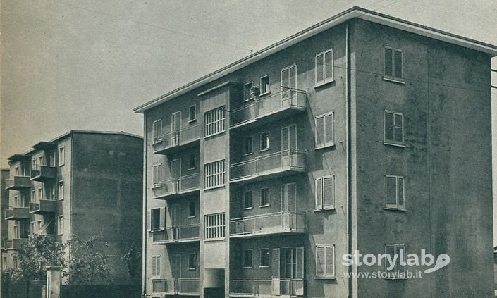 Casa Dei Giovani Sposi In Viale Venezia Anni 50