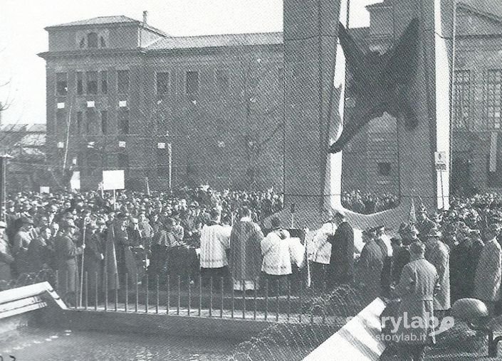 Inaugurazione Monumento Agli Alpini 1962