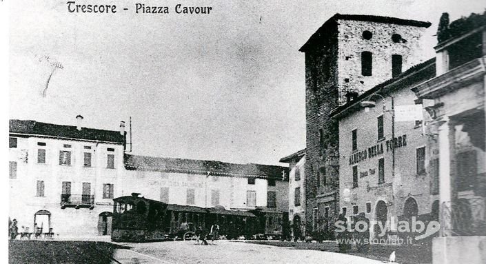 Tramvia  Val Cavallina (Fermata Di Trescore) 1905