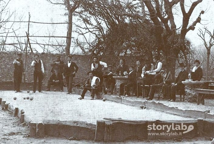 Gioco Delle Bocce 1890