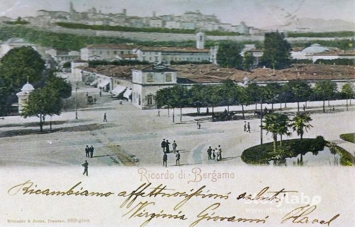 Cartolina A Colori Viaggiata 1902