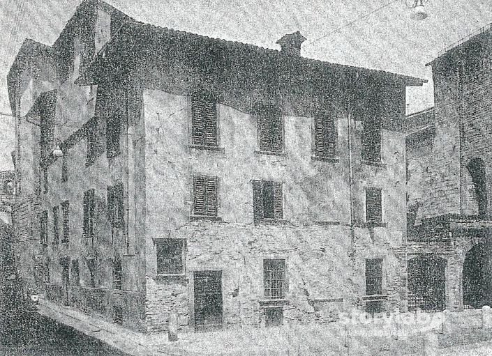 Casa del Priore di Santa Maria Maggiore prima del 1958