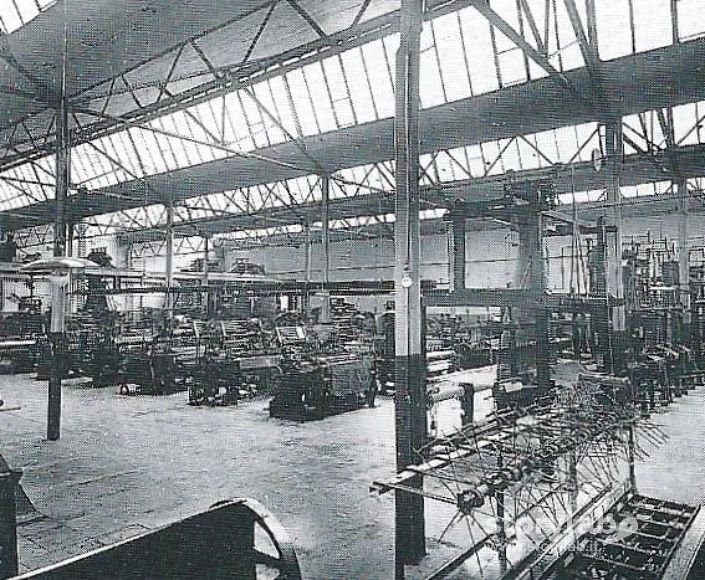 Laboratorio di tessitura dell'Esperia 1928
