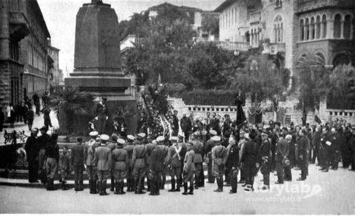 Commemorazione fascista di Giuseppe Garibaldi 1935
