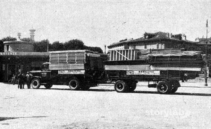 Carro di Tespi a Bergamo 1938