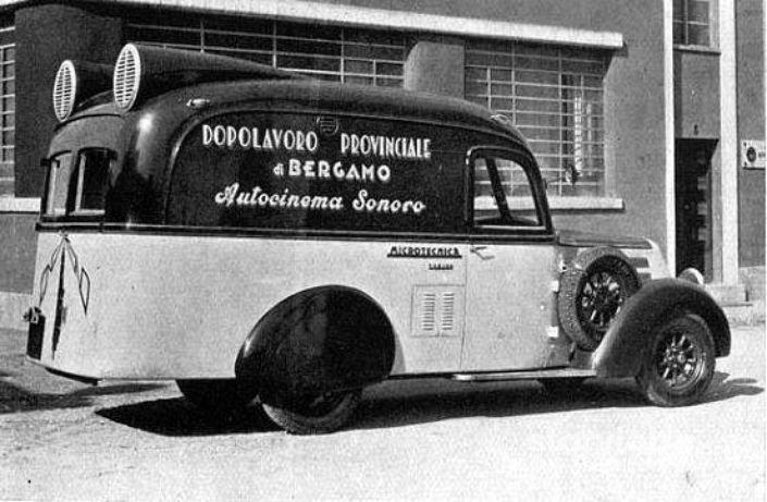 Autocinema sonoro 1937