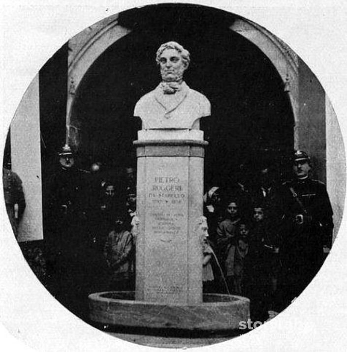 Inaugurazione Monumento a Pietro Ruggeri da Stabello 1933