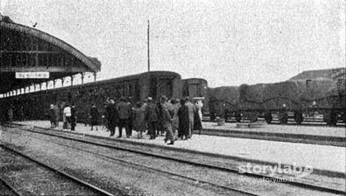 Stazione di Bergamo anni 30