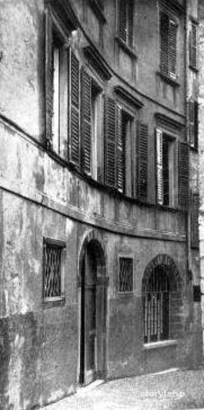Casa in via Rocca dove mori A. Tiraboschi nel 1883