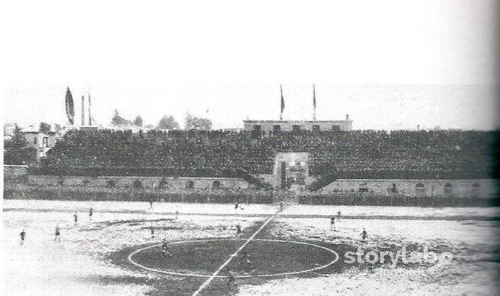 Atalanta-Triestina All'Inaugurazione ufficiosa Del "Brumana" 1/11/1928