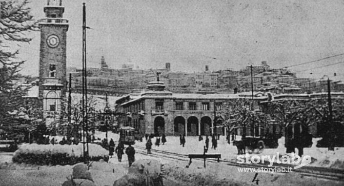 Bergamo innevata 1926