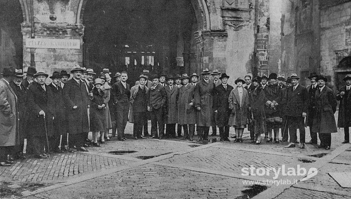 Rotariani in Piazza Vecchia 1929