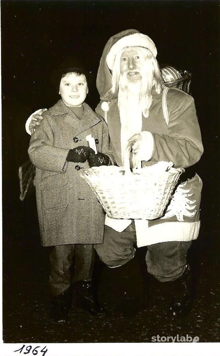 Babbo Natale sul sentierone