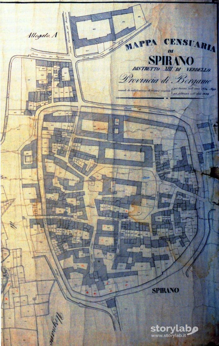 Mappa Censuaria Di Spirano