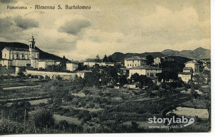 Paese Di Almenno San Bartolomeo