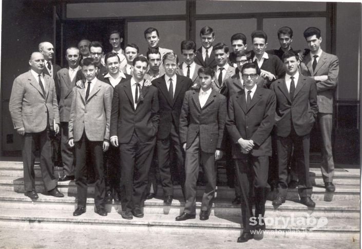 Classe 4B Liceo Scientifico Lussana Bergamo 1961-62